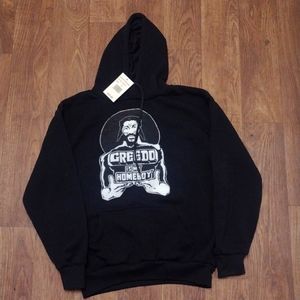 Pull Over Hoodie Blk